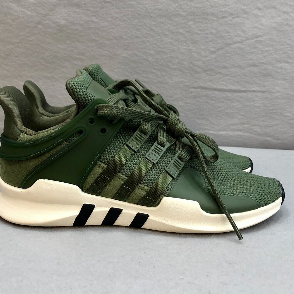 Adidas Womens Size 7.5 Green Running Shoes Sneakers EQT Support ADV CP9689 - Picture 8 of 11